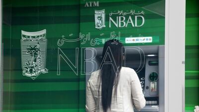 NBAD's net income increased to Dh1.42 billion in the first three months of 2015 compared with Dh1.41bn during the same period of last year. Silvia Razgova / The National