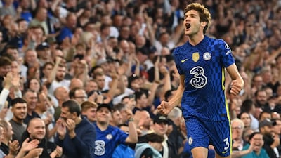 Marcos Alonso - Proved again to be the man for important goals and is arguably Chelsea's best finisher, but his defensive abilities have regressed further and once Ben Chilwell is back fully fit for next season, game time will become increasingly limited for a player approaching his 32nd birthday. A fine servant for six seasons but now it's time to part ways. AFP