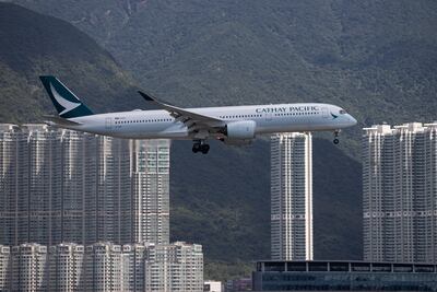 Cathay Pacific is hosting a flight ticket contest for travellers from the UAE, India, Bangladesh and Nepal. EPA
