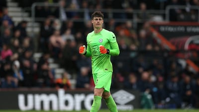 CHELSEA PLAYER RATINGS: Kepa Arrizabalaga – 6. No chance with Vina’s strike into the top corner and generally commanded his area well. Tipped away a dangerous cross-turned-shot in the second half. Getty
