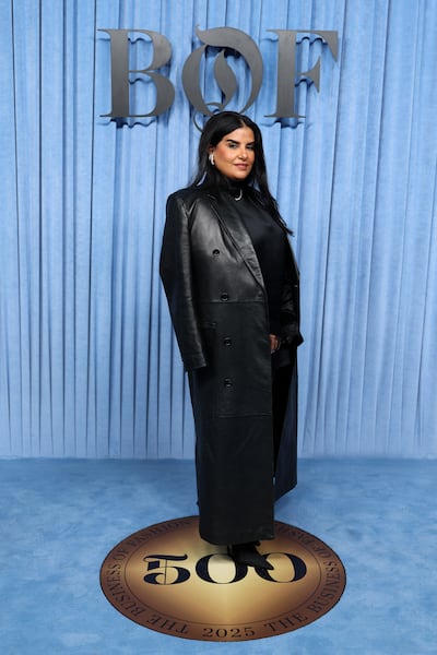 Zainab Abdulaziz Alabdulrazzaq attends the BoF500 Gala in 2025. Getty Images