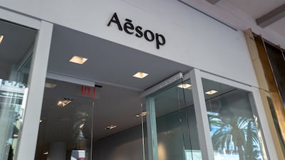 An Aesop cosmetics store in Silicon Valley, California. L'Oreal bought the Australian luxury brand from its Brazilian parent Natura for $2.53 billion. Getty