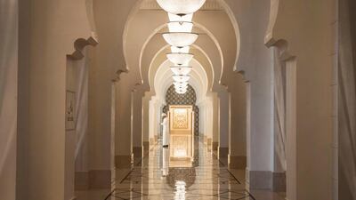 The lobby entrance at Four Seasons Resort Dubai at Jumeirah Beach. Courtesy Four Seasons Hotels Limited