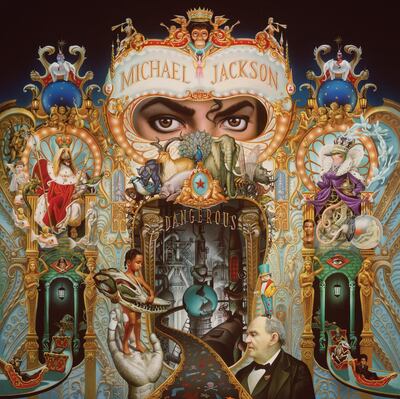 Dangerous album cover artwork by Mark Ryden