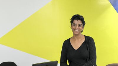 Maya Motlik, head of business development, at the Abu Dhabi education centre