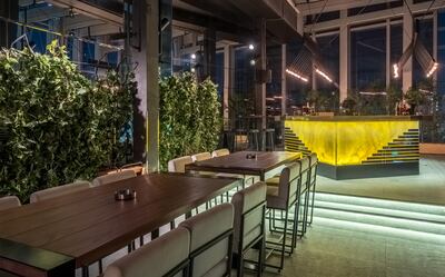 New outdoor seating at Iris