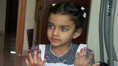 Nizaha Aalaa died from suffocation on October 7 when she was locked in the bus after it arrived at the school. Her body was found at 11.45am after she had fallen asleep in the back seat. Courtesy family members