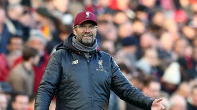 Jurgen Klopp said the New Zealand rugby league team are 'always welcome' at Liverpool. Getty Images