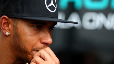 Lewis Hamilton of Mercedes finished sixth at the Hungarian Grand Prix on Sunday. Mark Thompson / Getty Images / July 23, 2015