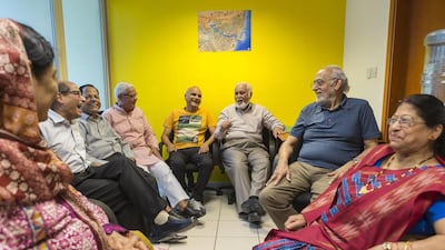 The members of the senior citizen club Golden Age enjoy lots of chat and fun at their meeting place in The Greens. Photos Antonie Robertson / The National