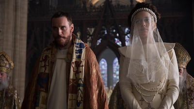 Michael Fassbender and Marion Cotillard in Macbeth. Courtesy StudioCanal
