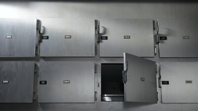 A generic photo of a morgue after five Saudi residents broke into the university anatomy department and filmed cadavers used for scientific purposes. Getty Images