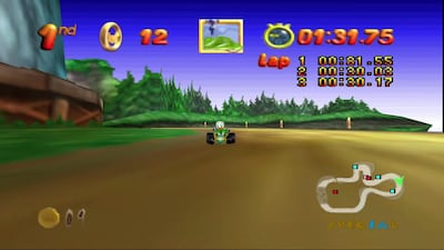 Not as successful as the Mario Kart series, Mickey's Speedway USA still delivers an enjoyable racing experience. Photo: Rare