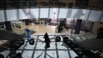 Above, the Imperial College London Diabetes Centre in Al Ain was the first building to meet the government requirements for green buildings. Sammy Dallal / The National