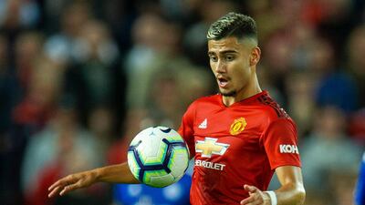 Andreas Pereira impressed on his Premier League debut in Manchester United's 2-1 win against Leicester City. EPA