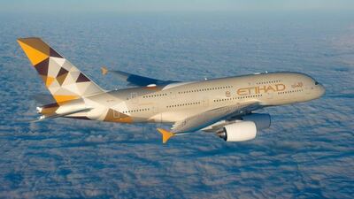 Etihad is to start flying a second A380 to New York from June. Courtesy Etihad Airways