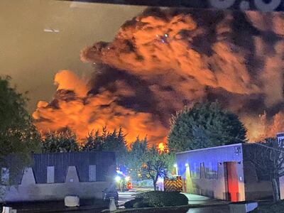 Fire breaks out at go-kart track in Bradford. West Yorkshire Fire and Rescue Service