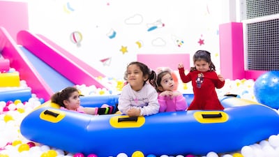 MiniBounce play area and trampoline park opened in Dubai this month. Photo: Bounce