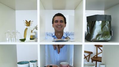 Aboudi Kader Saadi, the managing director of Glee Hospitality Solutions, says a slowing economy, more conservative customers and, fewer tourists and more competition are all challenges in Dubai’s food and beverage sector right now. Ravindranath K / The National