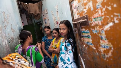 75 per cent of all victims of trafficking globally are women and girls. Most of them end up in the sex industry, either at home or abroad. Karim Mostafa for The National