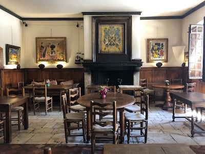 La Colombe d’Or in France carries works by Joan Miro, Fernand Leger, Sonia Delaunay, Yves Tanguy and other illustrious artists. Photo: Christina Makris