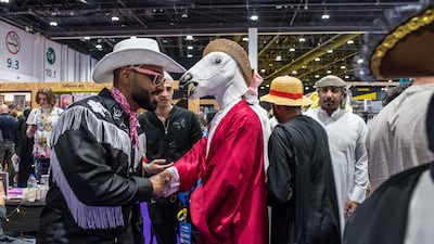 The event is in Abu Dhabi for the third year; it was previously held in Dubai