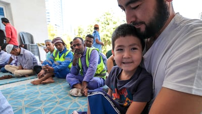 Muslim worshippers have gathered in large numbers in mosques across the Emirates