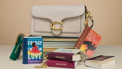 Mini-book charm collaboration between Coach and Penguin Random House. Photo: Penguin Random House