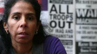 Marlene Obeid, a member of the Stop the War Coalition, a Sydney-based group that has been agitating for change since 2003.