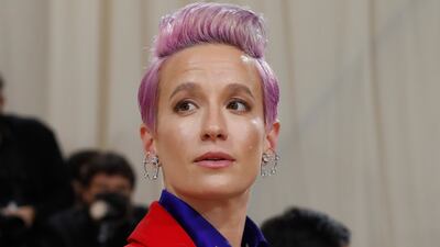 Megan Rapinoe attends the 2021 Met Gala. Reuters