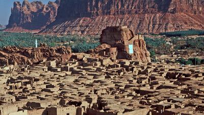 View of old Al-Ula, Saudi Arabia. Amar Grover / The National