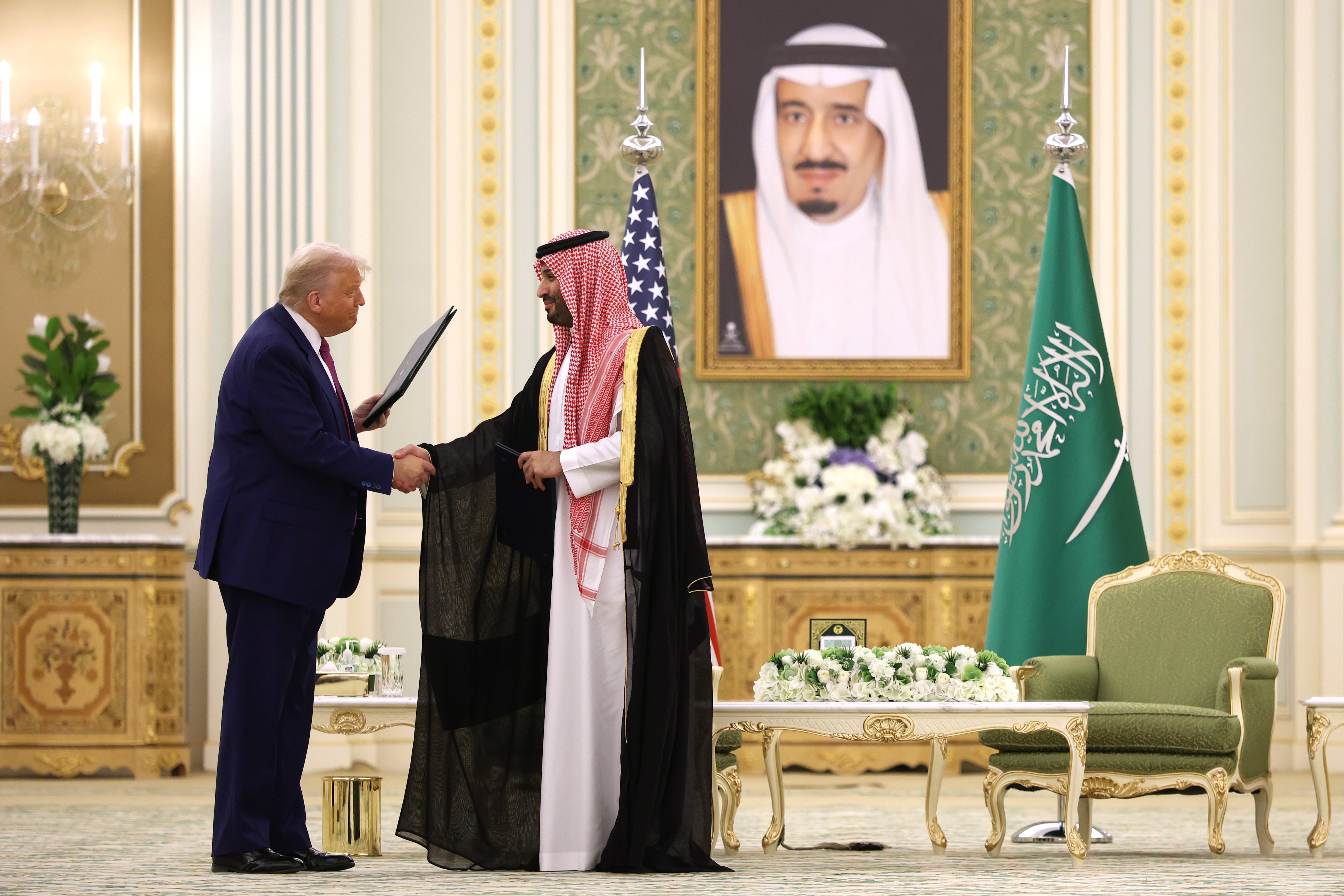 Image linked from the original feed: Trump ties US-Saudi nuclear deal to Abraham Accords