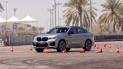A BMW X4 joined the party.
