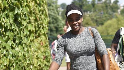 Serena Williams is on Centre Court at 4pm against Garbine Muguruza aiming to win her sixth Wimbledon title. Toby Melville / Reuters