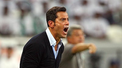 New Al Ain coach Quique Sanchez Flores. Satish Kumar / The National