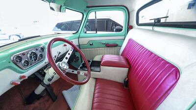 'The best truck in the world is F-100,' Ali Akbar says. Victor Besa / The National