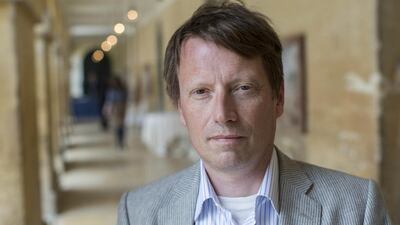 The British author D J Taylor in his native England at Blenheim Palace, Woodstock, Oxfordshire. David Hartley / REX