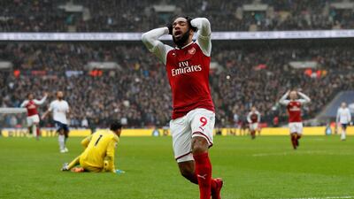 Arsenal signed Alexandre Lacazette from Lyon in July last year, but he has scored just once in 13 matches since December. David Klein / Reuters