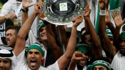 Al Shabab celebrate last season's title, Toninho Cerezo has strengthened his squad.