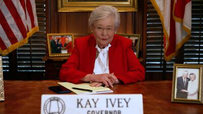 Alabama's governor doesn't have anything nice to say about US President Joe Biden. Photo: Kay Ivey
