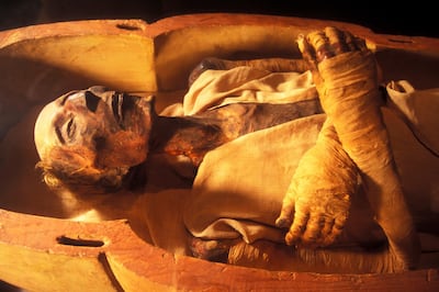 The mummy of Ramesses II. Getty Images