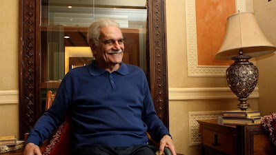 'The Life and Times of Omar Sharif' will examine how the 1950s politics of Egypt shaped Sharif and his career. Pawan Singh / The National