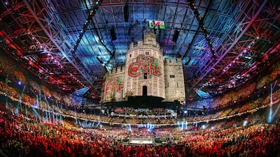 WWE just held its first UK stadium event in 30 years with 'Clash at the Castle' in Cardiff, Wales. All photos: WWE