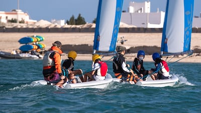 Laser Pico is an ideal training boat that has a number of different sailing combinations. You can sail it single-handed or two up by adding the jib.
