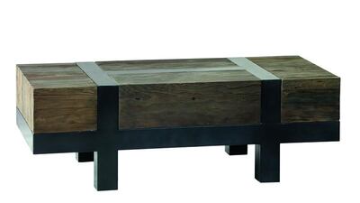 Hardrada Coffee Table Dh9,900. Courtesy of Andrew Martin