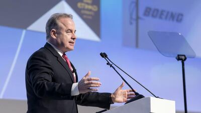 Etihad is not the largest of the Gulf carriers but certainly is one of the innovative ones, James Hogan, president and chief executive of Etihad, said at the Global Aerospace Summit. Reem Mohammed / The National