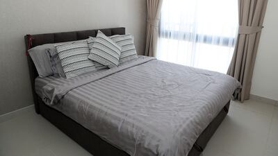 The second guest bedroom