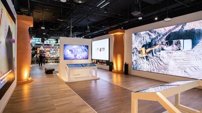 Interior of the Sudan pavilion. Anthony Fleyhan/Expo 2020 Dubai