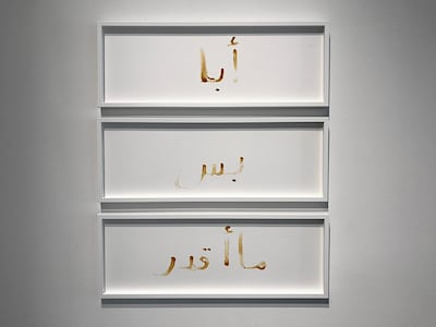 'I Want, But, I Can't' by Shamma Al Amri. Photo by Walter Willems