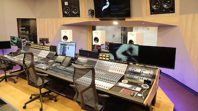 The studio has been booked by pop and rock bands, hip hop artists, Hollywood film studios and Bollywood composers. Pawan Singh / The National